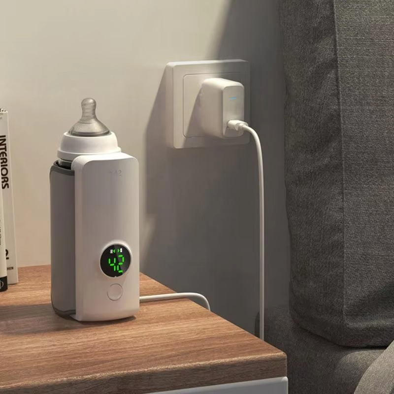 BowLift | Effortless Feed Mobile Baby Bottle Warmer | USB Rechargeable & Wireless