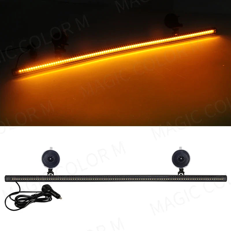 BowLift | 96 LED Strobe Light Bar – Veyra – (Car Emergency Warning)