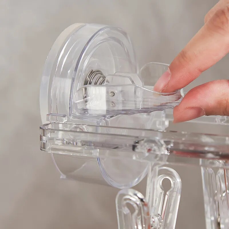 BowLift | Crystal Clasp Sleek Multi-Peg Organizer