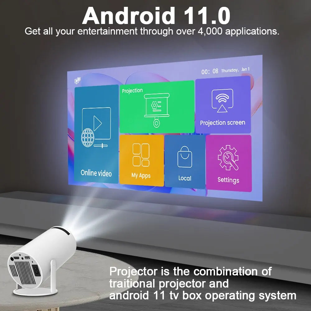 BowLift | – 4K Android Projector Pro