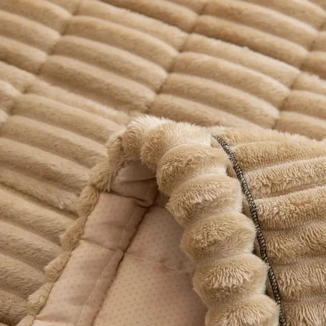 BowLift | WarmHaven - Premium-Jacquard-Sofa cover for all-year comfort