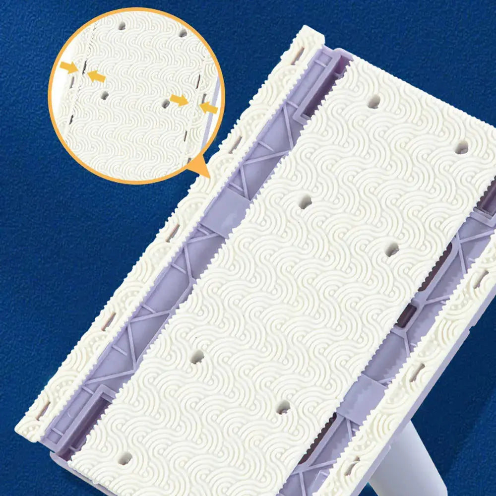 BowLift | Self-changable flat mop (NOW 180% larger) + 4 cleaning cloths