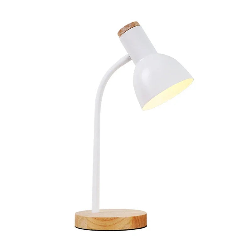 BowLift | Autumn and Winter Lighting | Nordic Creative Wood Art Iron LED Desk Lamp - Moxie