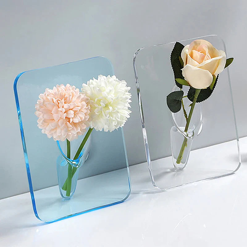 BowLift | Acrylic Floral Photo Frame Vase