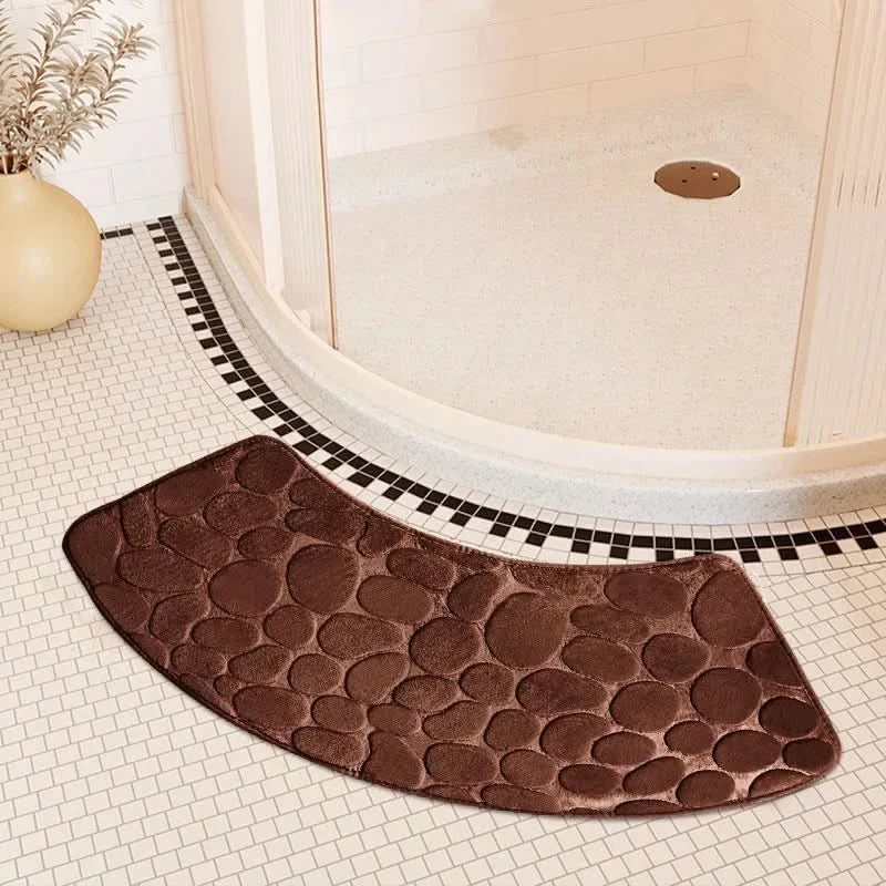 BowLift | Curved Non-Slip Bathroom Mat with Ergonomic Design