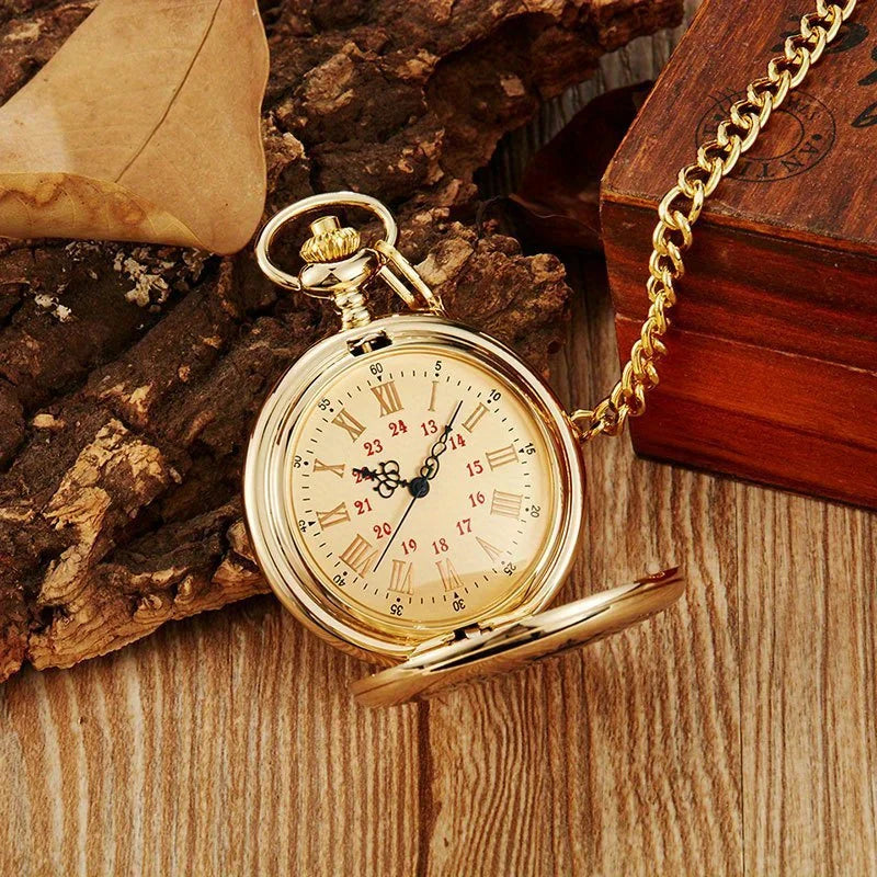 BowLift | Engraved Vintage Pocket Watch