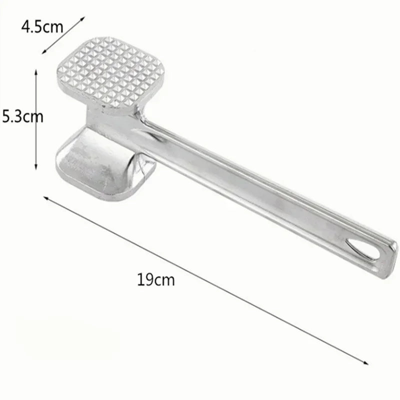 BowLift | Dual-Sided Aluminum Meat Tenderizer Hammer