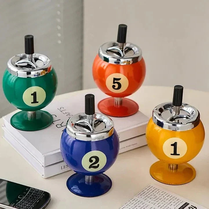 BowLift | Metal Billiard Ashtray