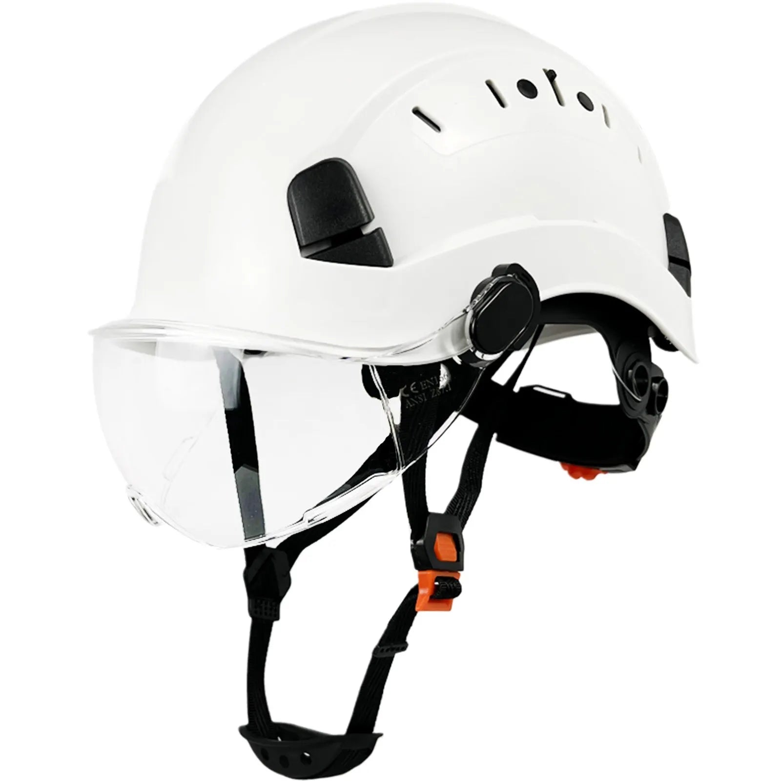 BowLift | CE ABS Safety Helmet with Goggles & Visor – SafeGuard