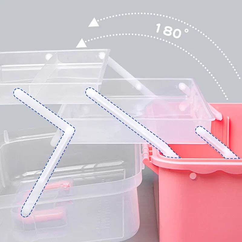 BowLift | Three Layer Multi-Use DIY Craft Storage Box