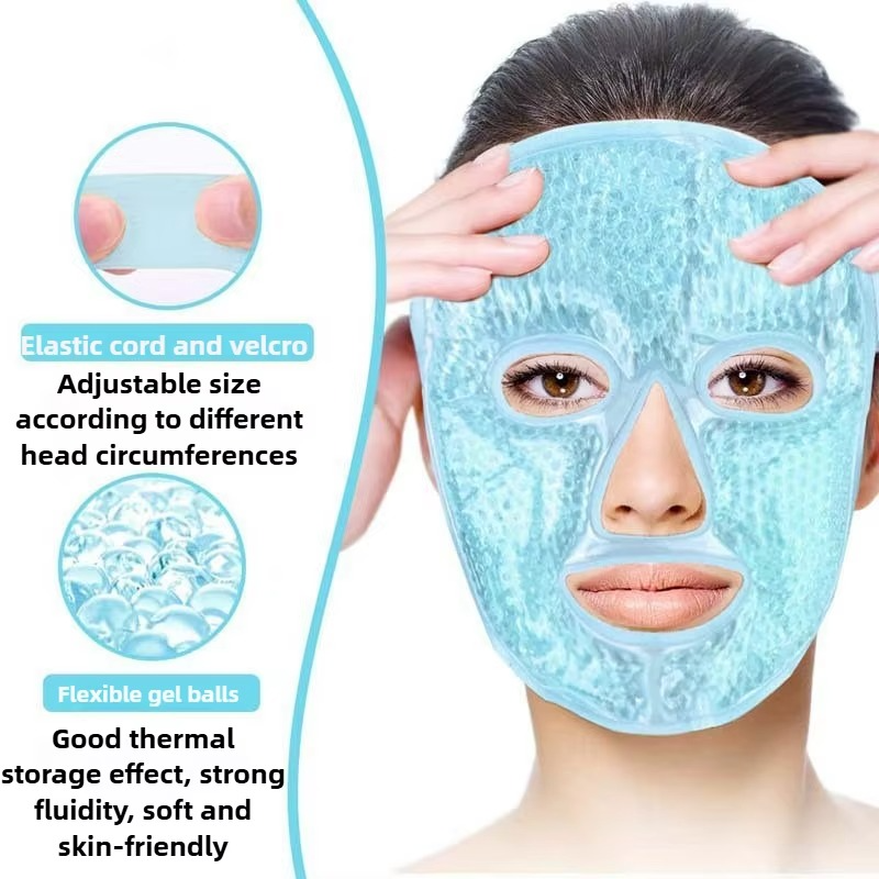 BowLift | Cold and Hot Therapy Full Face Gel Bead Mask with Eye Compress