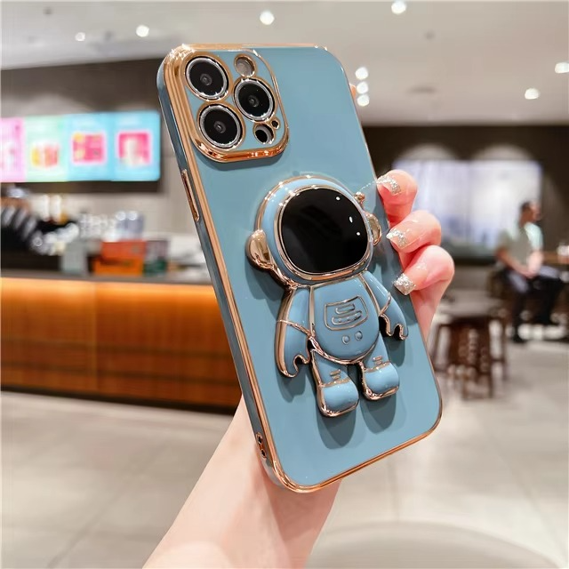 BowLift | Astronaut Kickstand Soft Case for Various iPhone Models