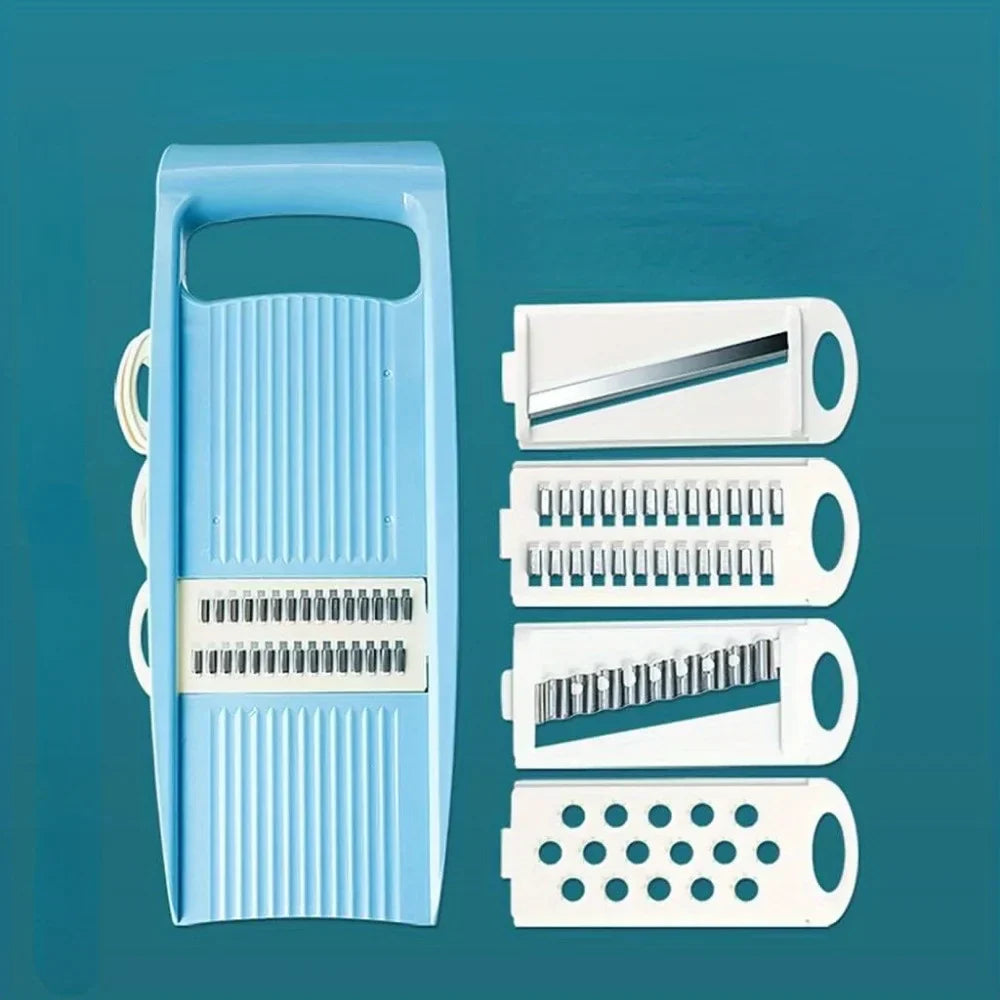 BowLift | Cutlino Multi-Slicer 5in1 | Manual & Versatile | Compact & Cordless | For Vegetables & Fruits