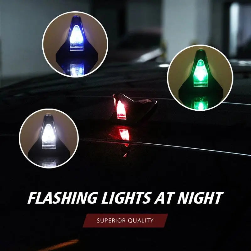BowLift | Shark Fin Solar-Warning Light for Car