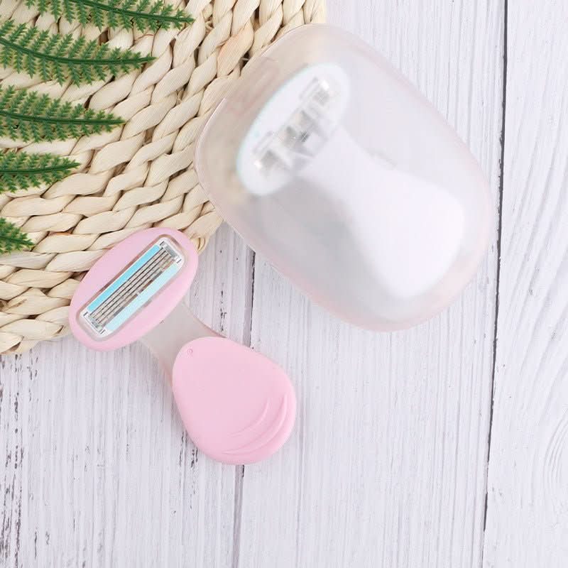 BowLift | Compact 4-Blade Razor with Travel Case for Smooth Skin