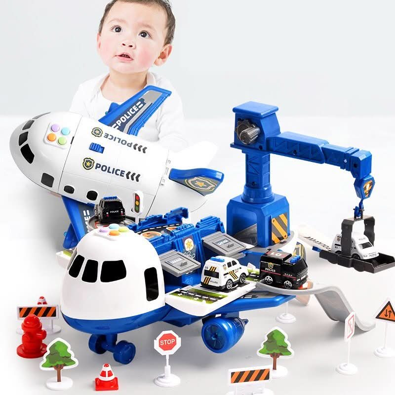 BowLift | Adventure AirPlay Set with Airplane & Vehicles for Creative Kids