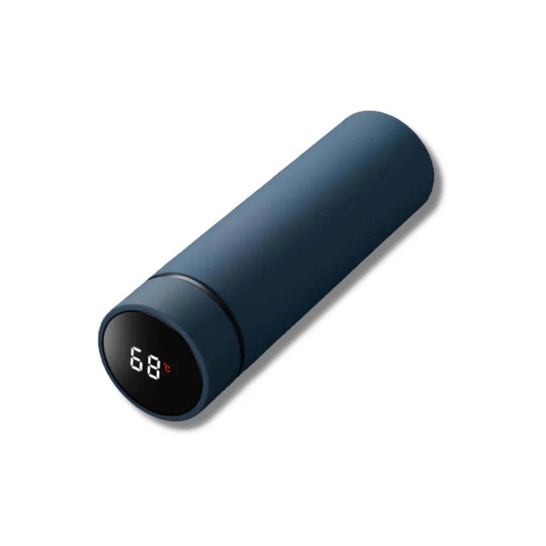 BowLift | Insulated Bottle with Digital Temperature Display – Stainless Steel Travel Mug for Hot and Cold Drinks