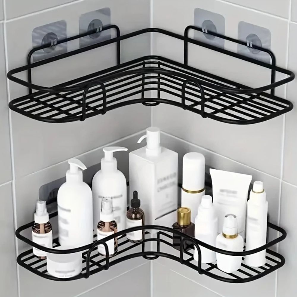BowLift | Bathroom Corner Storage Shower Caddy