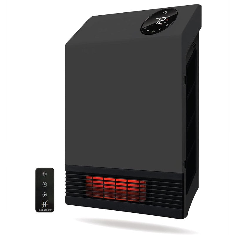 BowLift | 1000W Space Heaters Wall-Mount/Tabletop for Indoor Use Small Space Heaters with Wireless Remote Control