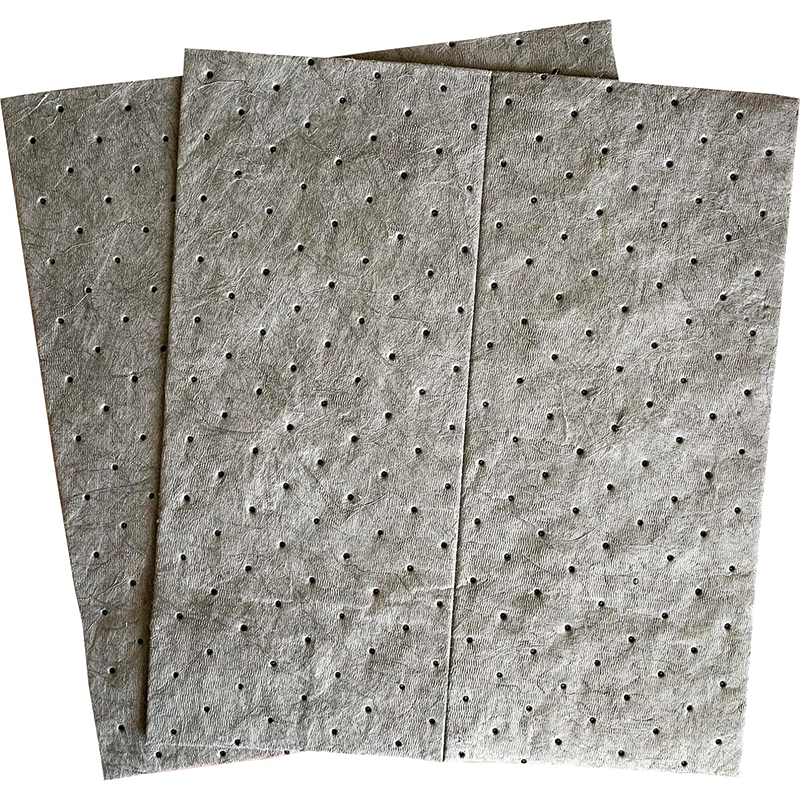 BowLift | 100 Pcs Spill Absorbent Pads, 9.8 x 13 Inch, Oil Absorbent Pads Weight Dimpled Pad Garage Accessories Water, for Absorbing Protecting Home Garage Basement