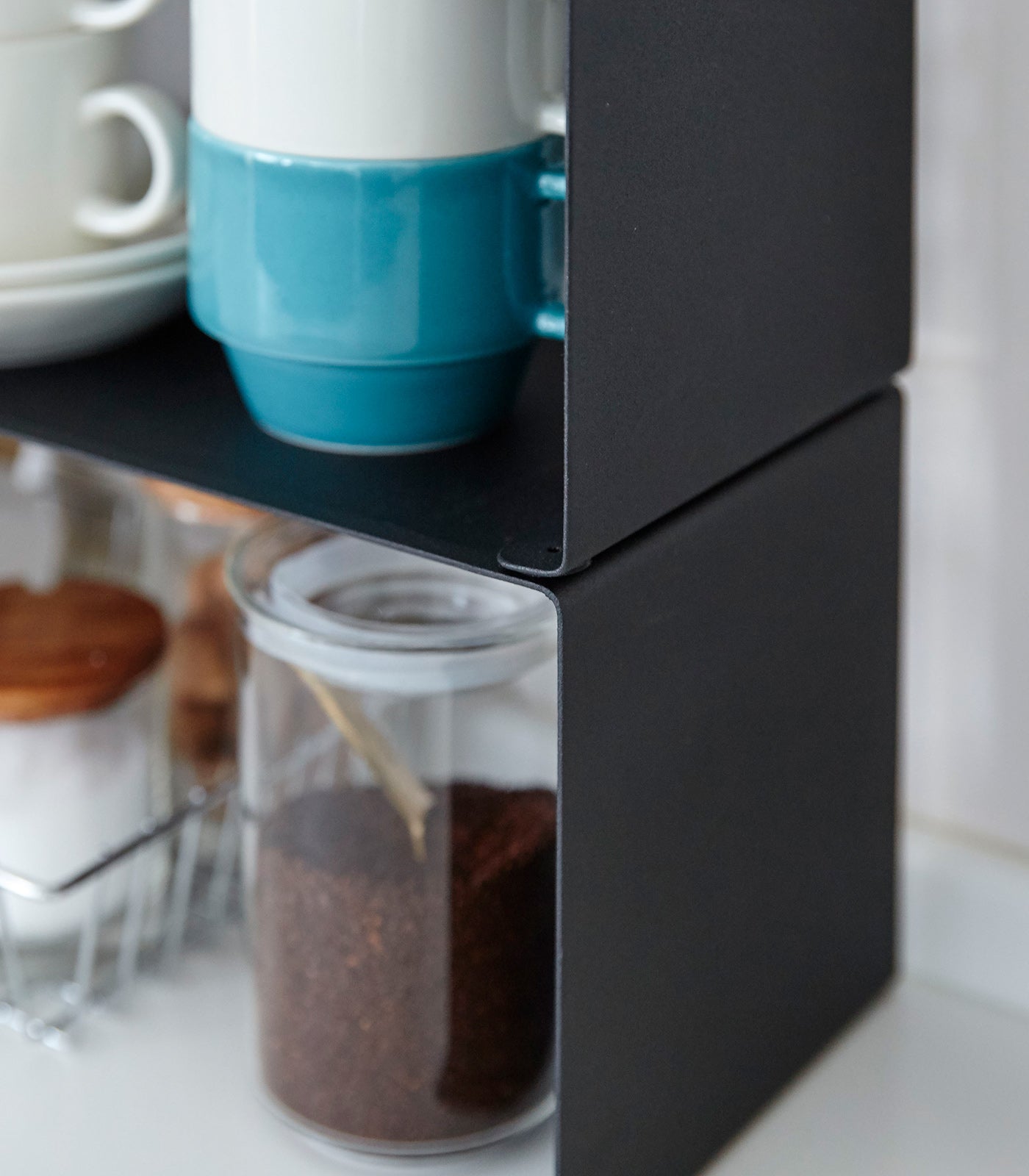 BowLift | Stackable Kitchen Shelf - Two Sizes - Steel