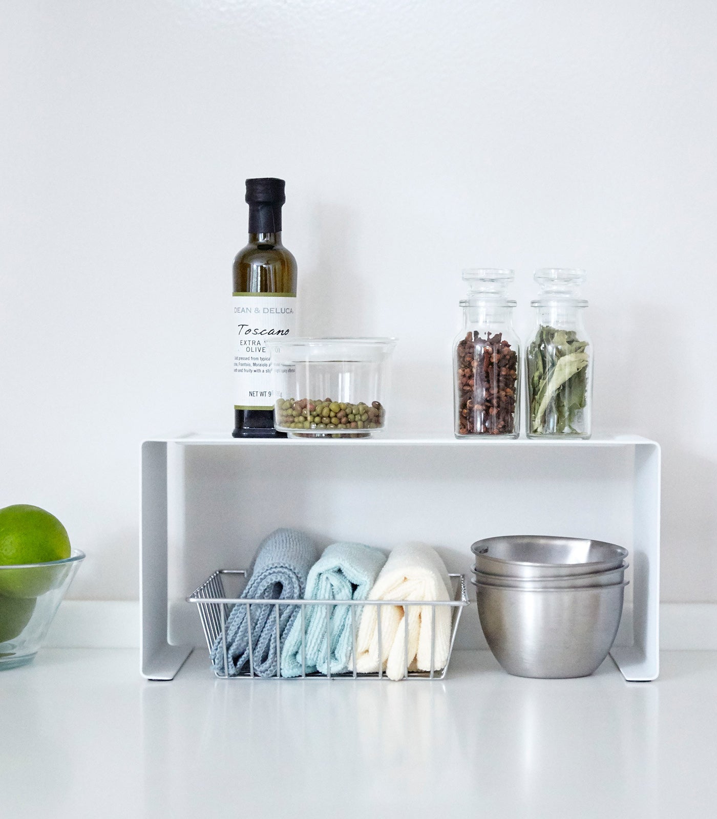 BowLift | Stackable Kitchen Shelf - Two Sizes - Steel