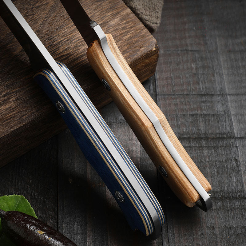 BowLift | Stainless Steel Durable Wood Handle Knife