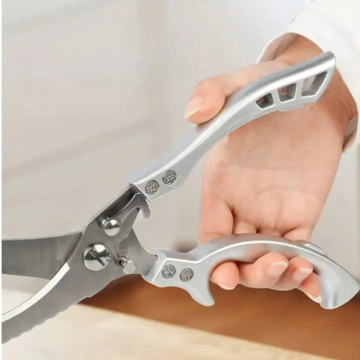 BowLift | Super strong kitchen scissors – stainless steel & effortless cutting