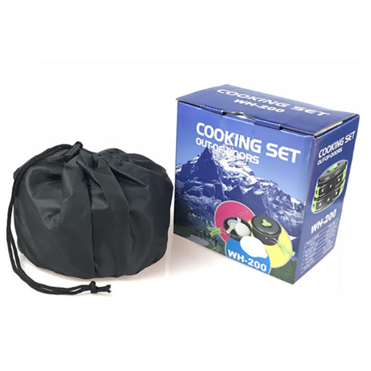 BowLift | Camping dishes Outdoor cookware set (Green)