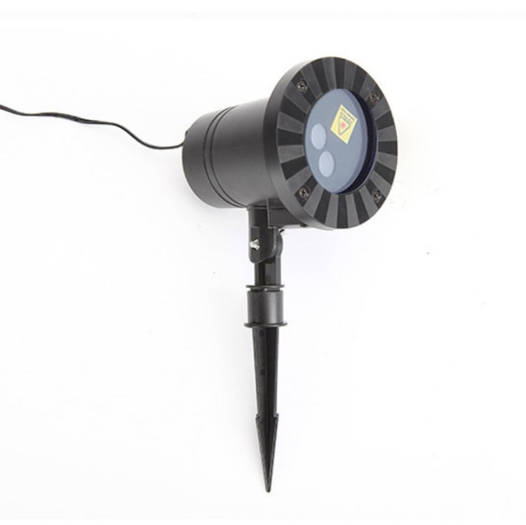 BowLift | 30W Remote Control Outdoor Waterproof Laser Light Garden Decoration Lawn Lamp, green light + red light (UK plug)