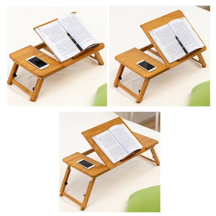 BowLift | 741ZDDNZ Bed Use Foldable Height Adjustable Laptop Table Dorm Desk, Specification: Medium 64cm