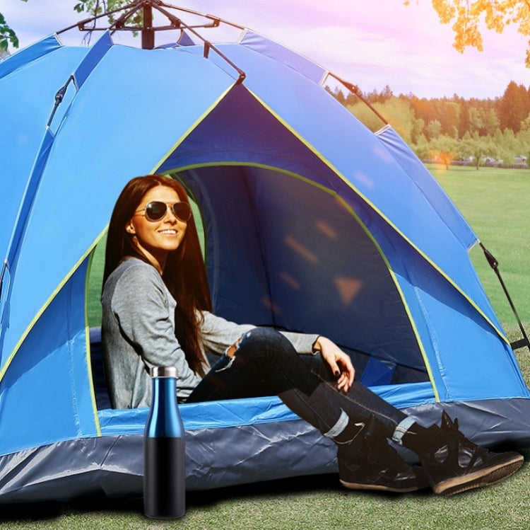 BowLift | TC-014 Outdoor Beach Travel Camping Automatic Spring Multi-Person Tent For 2 People (Green+Mat)
