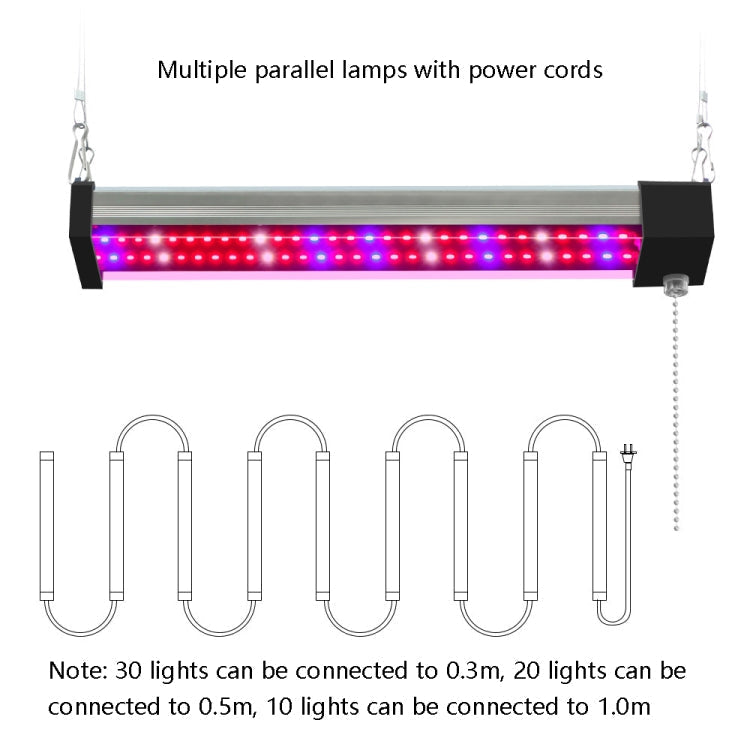 BowLift | LED growth lamp full spectrum plant light tube, Style: Small double row 100 cm (EU plug)