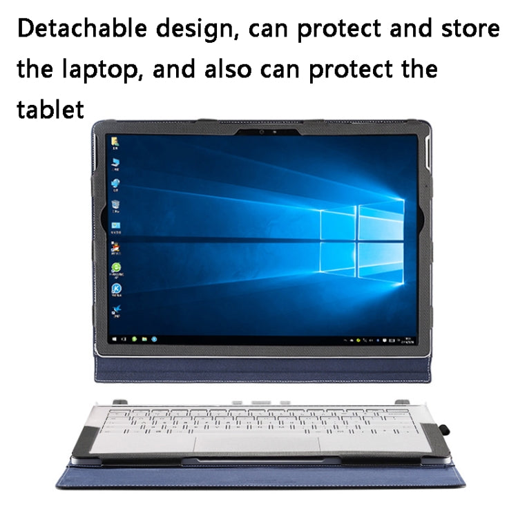 BowLift | PU Leather Laptop Protection Sleeve for Microsoft Surface Book 2 13.5 Inch (Gentleman Grey)
