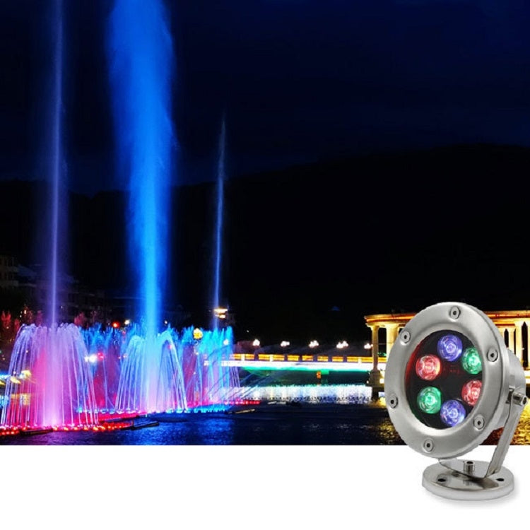 BowLift | LED Underwater Light Pool Fish Pond Fountain Waterproof Landscape Light 9W (Warm White)