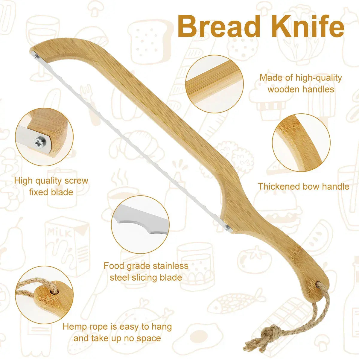 BowLift | Perfect Bread Knife For Effortless Slicing