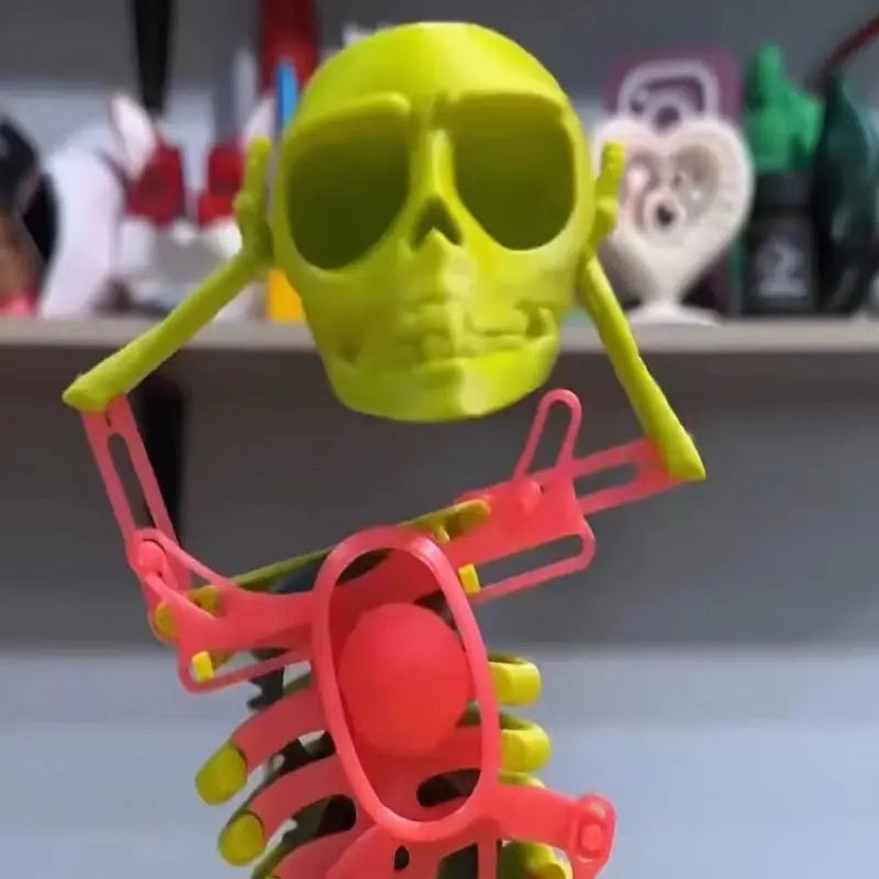 BowLift | Dancing 3D Skull Toy – Perfect for Office & Deco Fans