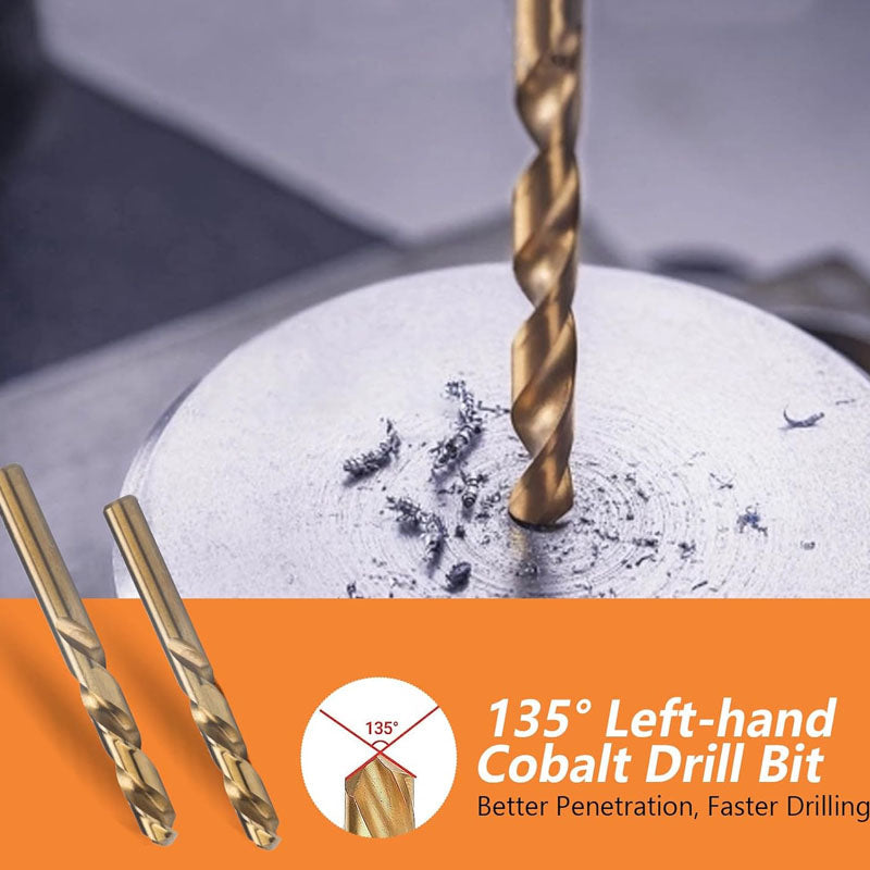 BowLift | Tap Extractors 55 Pieces Easy Out Bolt Extractor Set for Removing Stripped Screws Studs Fittings and Lugs Extraction