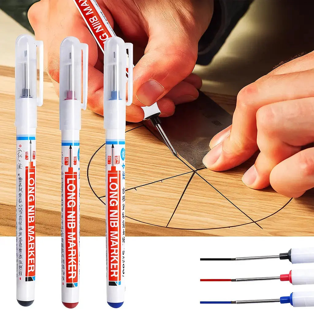 BowLift | Deep hole marker with long tip – Smudge-proof & waterproof (set of 3)