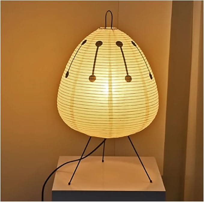 BowLift | Elegant table lamp made of rice paper in Japanese design