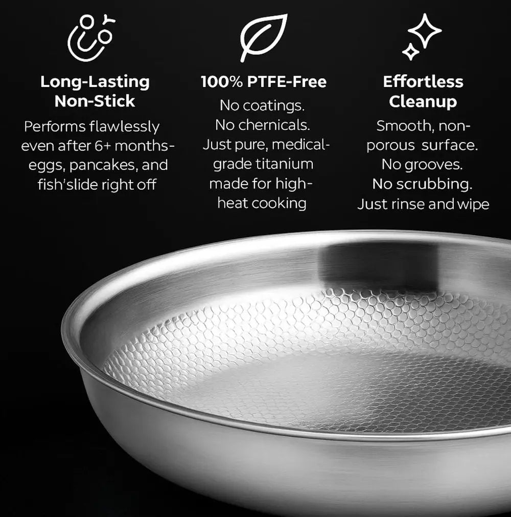 BowLift | Titan Pan – Non-stick coating without harmful substances