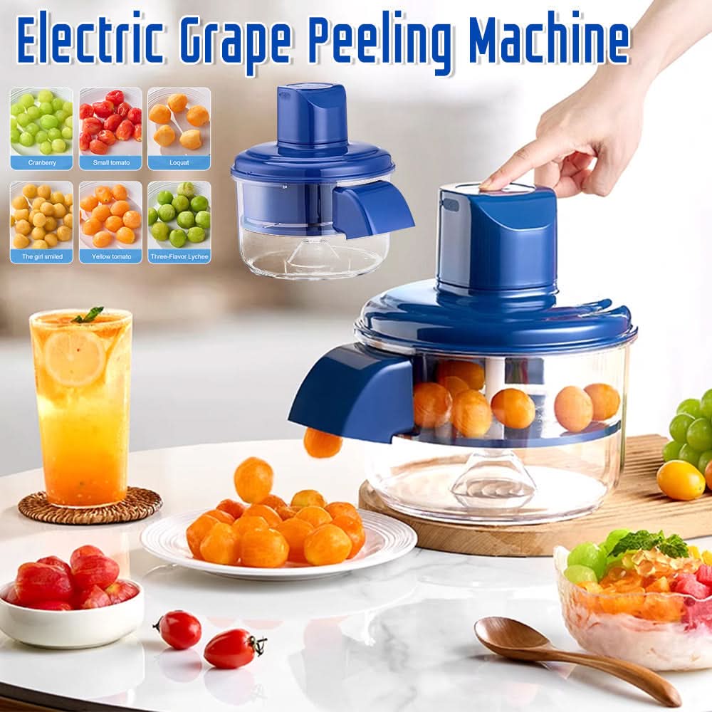 BowLift | Electric Fruit Peeler for Grapes, Garlic & Cherry Tomatoes