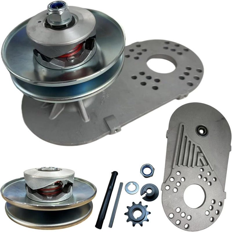 BowLift | Torque Converter Go Kart Clutch 212CC 30 Series Mini Bike 10T #40 41 Chain and 12T #35 Replacement Set