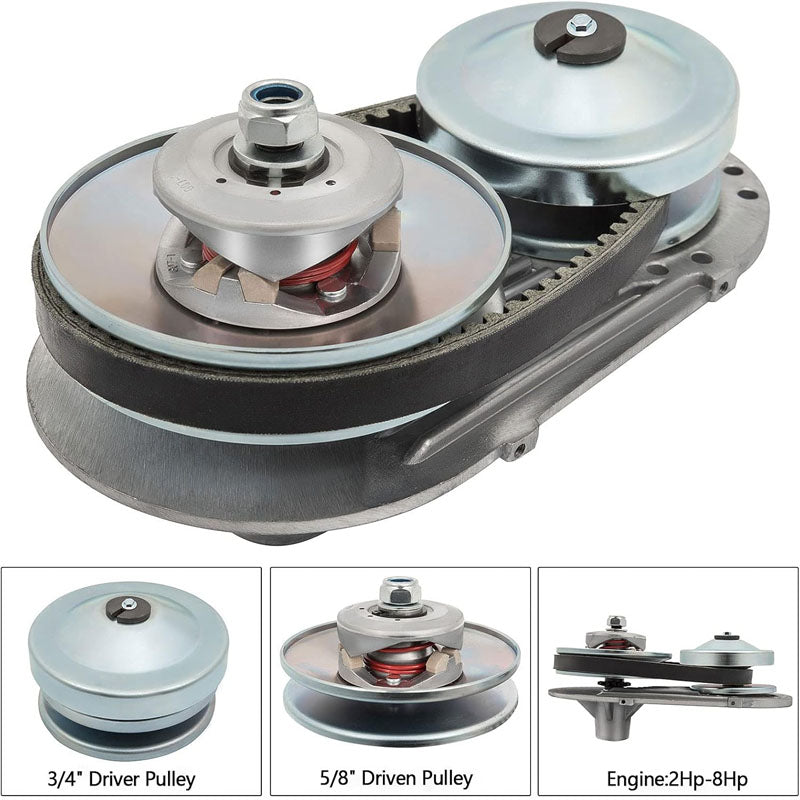 BowLift | Torque Converter CVT 2HP-7HP 3/4\" Go Kart Clutch 212CC 30 Series Go Kart Mini Bike 30-75 Engine Drive Replacement for Predator 212 Clutch Set