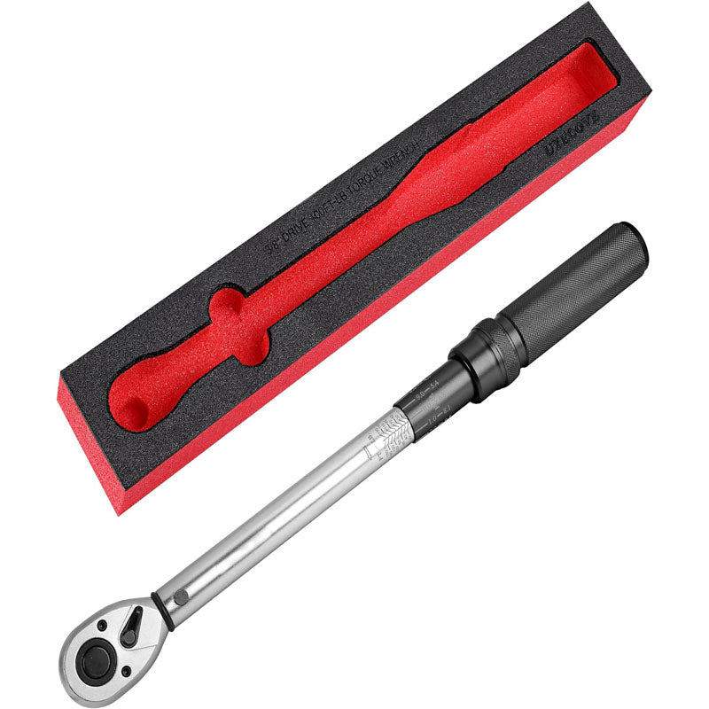 BowLift | 1/2-inch Drive Click Torque Wrench Dual-Direction Adjustable Torque Wrench Set 10-160ft .lb