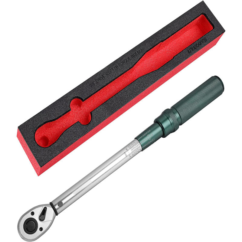 BowLift | 1/2-inch Drive Click Torque Wrench Dual-Direction Adjustable Torque Wrench Set 10-160ft .lb