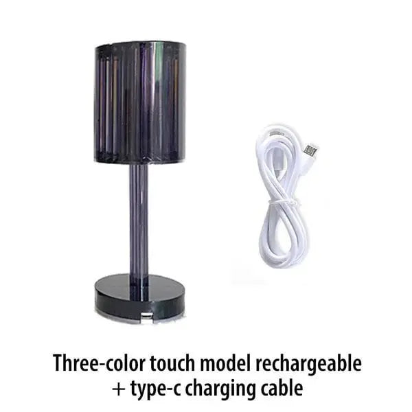 BowLift | Touch crystal lamp - 3-level dimmable light colors with elegant diamond cut!