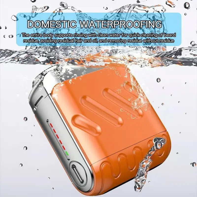 BowLift | Portable electric shaver with double blade for smooth skin