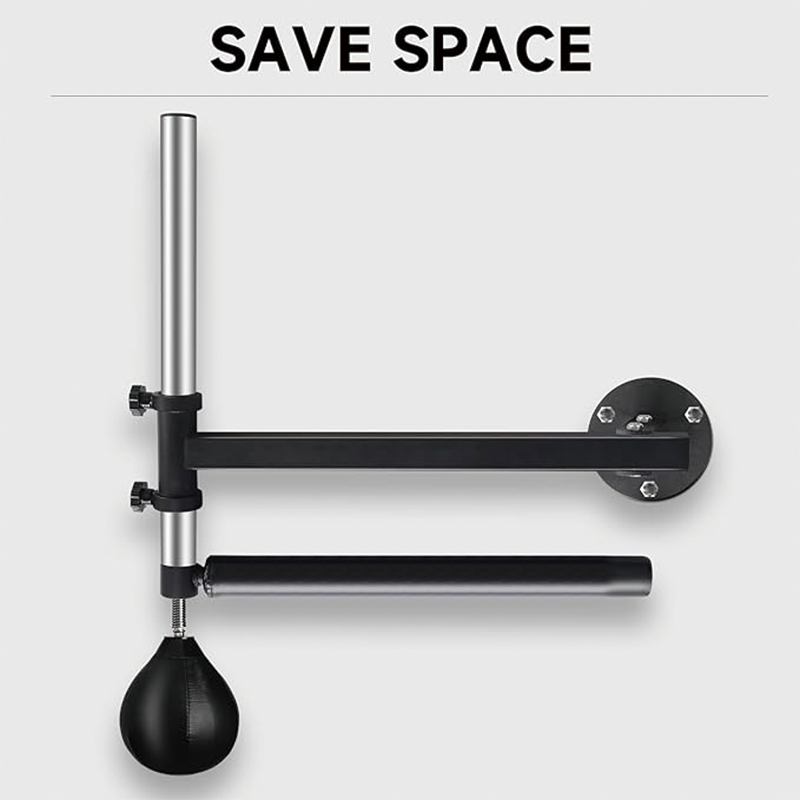BowLift | Wall Mount Boxing Spinning Bar, Spinning Bar with Punching Ball, Adjustable Boxing Speed Trainer,Training Equipment with Punching Bag for Boxing Training, Kickboxing, MMA, Fitness