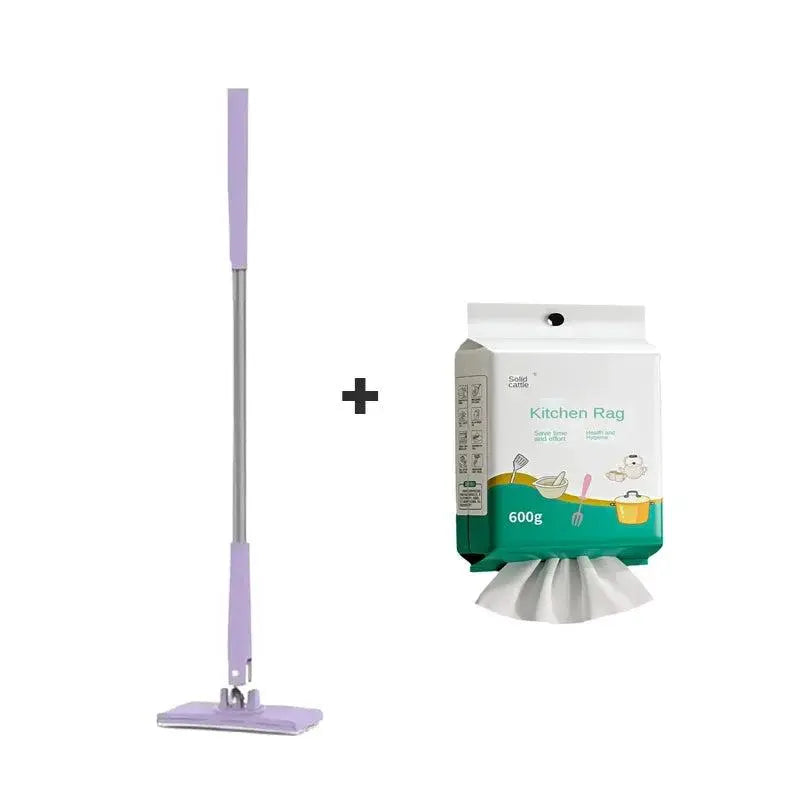 BowLift | Cloth Switching Mini Mop (With 100 Cleaning Sheets)